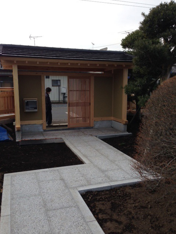 ひたちなか市　O邸玄関工事